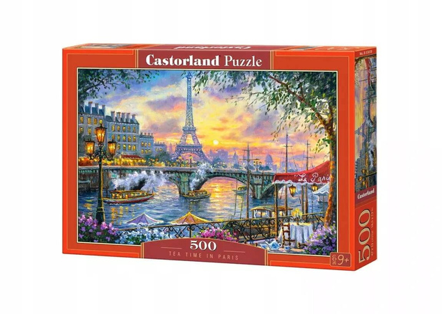 PUZZLE UKŁADANKA PARYŻ FRANCJA 9+ 500 EL CASTOR