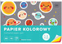 BLOK WYCINANKA INTERDRUK A5/10K PAPIER KOLOROWY