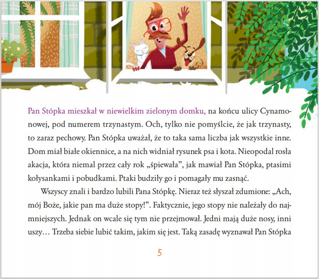 Pan Stópka i papuga ze Szmaragdowej Wyspy