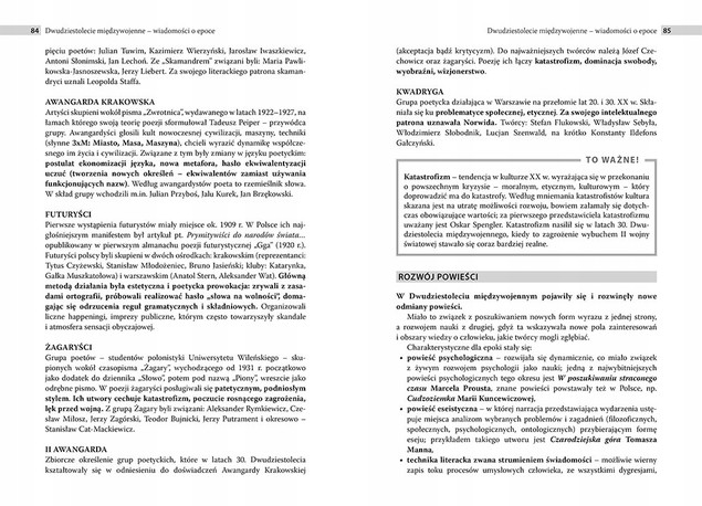 Ściąga liceum, technikum cz. 3 PO REFORMIE