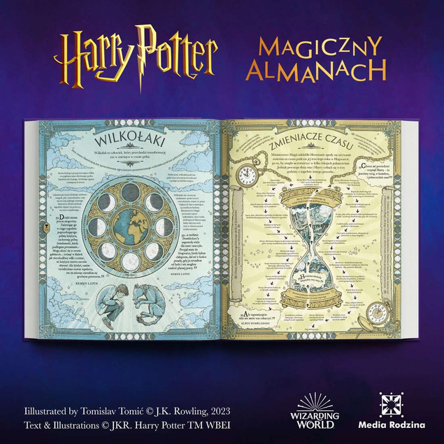 Harry Potter Magiczny Almanach Album Jack Thorne John Tiffany Media Rodzina