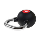 17031 KGC-10 KETTLEBELL GUMA Z CHROMOWANĄ RĄCZKĄ 10 KG HMS