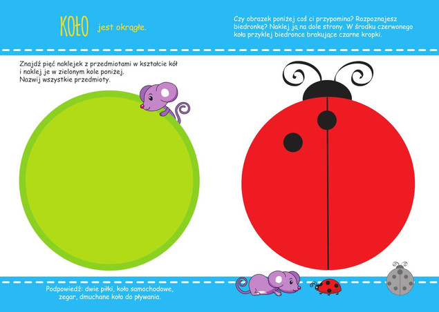 Nowa akademia 2-latka. Kształty