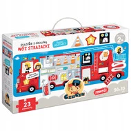 Puzzle z Dziurką 23 Wóz Strażacki CzuCzu 
