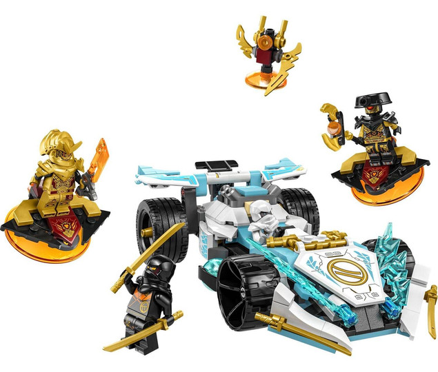 Lego NINJAGO 71791 Smocza moc Zanea - wyścigówka..