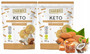 FRANK&OLI Keto Mini Ciasteczka SŁONY KARMEL KOKOS MIGDAŁY Bez Cukru 90g x2