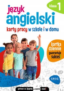 Język angielski Karty pracy w szkole i w domu kl 1