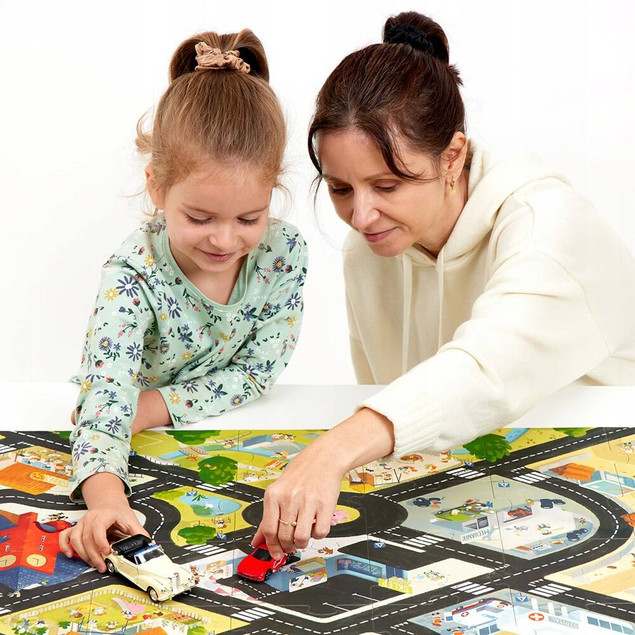 Duuuże Puzzle 35 Droga dla Pojazdów CzuCzu