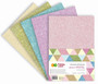 Arkusze piankowe A4 5szt brokat pastel HAPPY COLOR