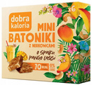 3x DOBRA KALORIA Mini Batoniki Malina Kokos Mango BEZ CUKRU Nerkowiec 306g