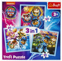 Puzzle 3w1 Układanka Pieski PSI PATROL Moc Mighty Pups Pies 3+ Trefl 34869