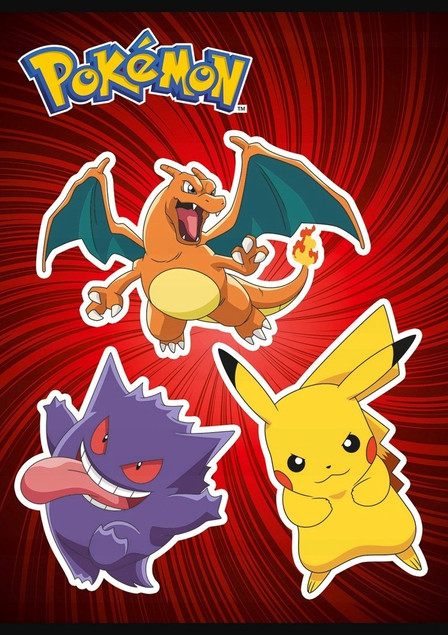 Zeszyt w Kratkę A5 POKEMON Pikachu St. Majewski 16 Kartek