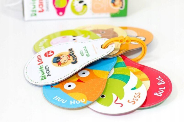 Książeczka Dźwiękowa Dźwięki Zwierzęta CzuCzu