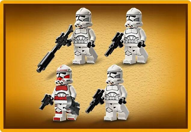 LEGO Star Wars Zestaw Bitewny Z Żołnierzem Droidem Bojowym 215el. 7+ 75372