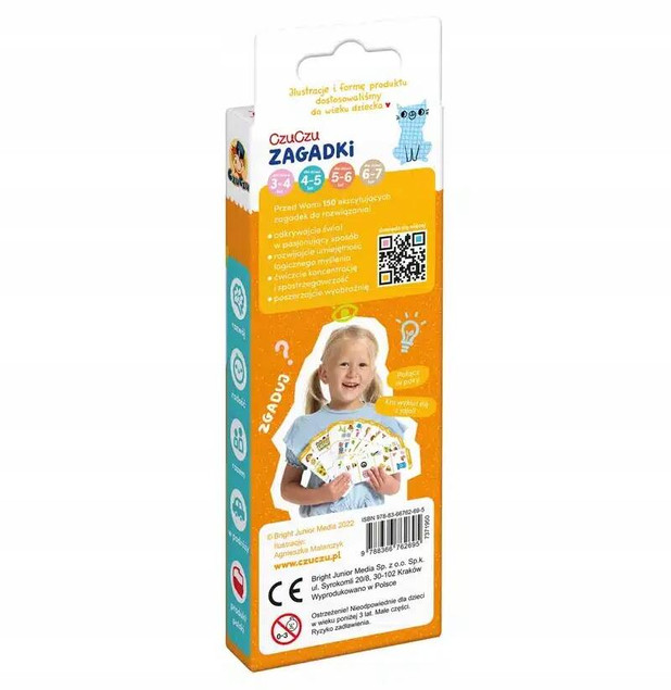 CzuCzu. Zagadki dla dzieci w wieku 4-5 lat