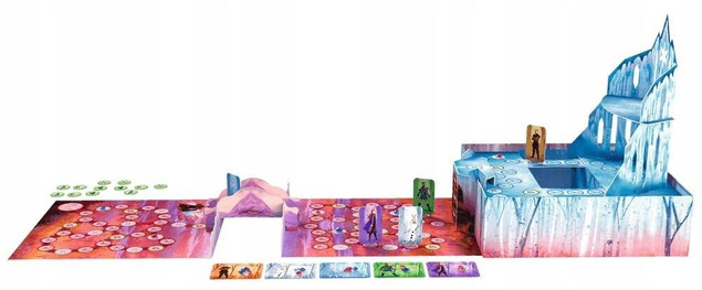 Gra Planszowa KRAINA LODU Forest Spirit Przestrzenna Rodzinna Elsa 5+ Trefl