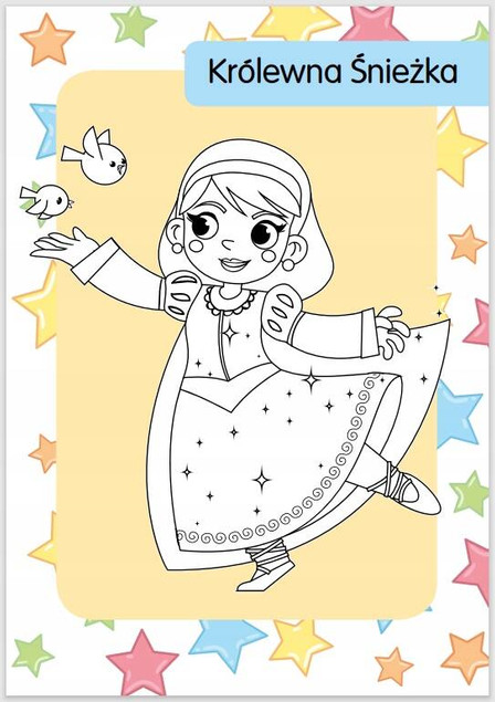 Kolorowanka z tatuażami. Bajki