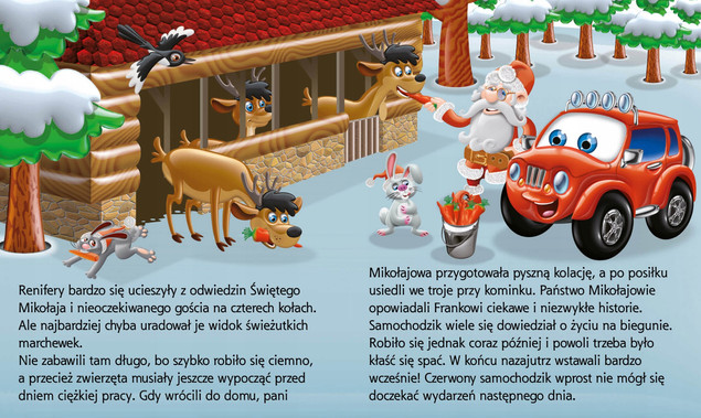 Święty Mikołaj. Samochodzik Franek