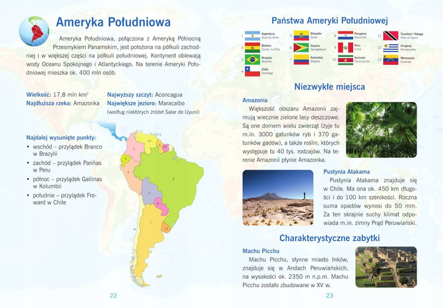 Atlas Świata Dla Dzieci Mapy Ilustracje Zdjęcia TW SBM