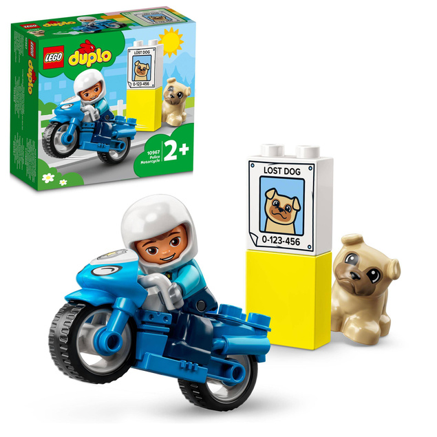 LEGO Duplo Motocykl Policyjny 5 el. 2+ 10967 (Id: 190183)