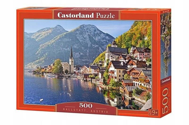 Puzzle 500 elementów - Hallstatt, Austria