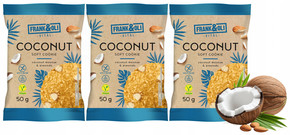 FRANK&OLI Ciasteczko Miękkie KOKOS MIGDAŁ Bez Cukru 50g x3