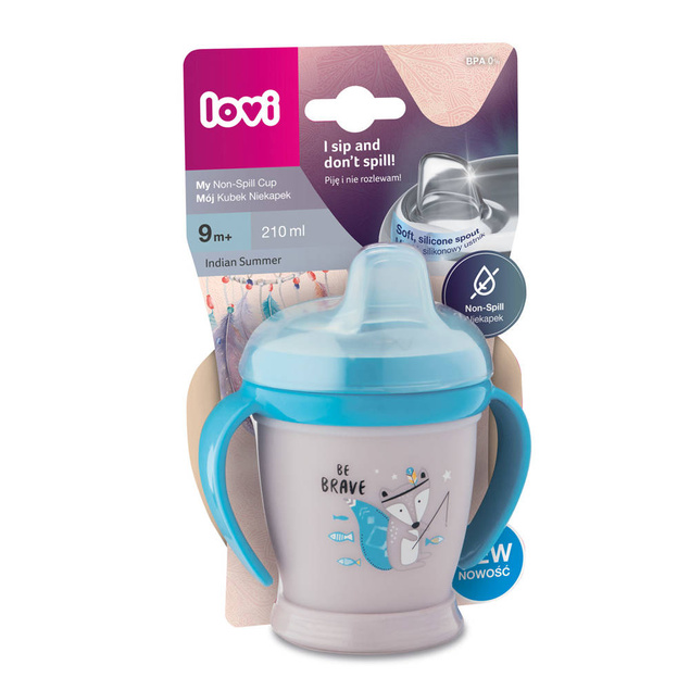  Kubek Niekapek LOVI Sippy Master 210 ml Indian Summer Boy