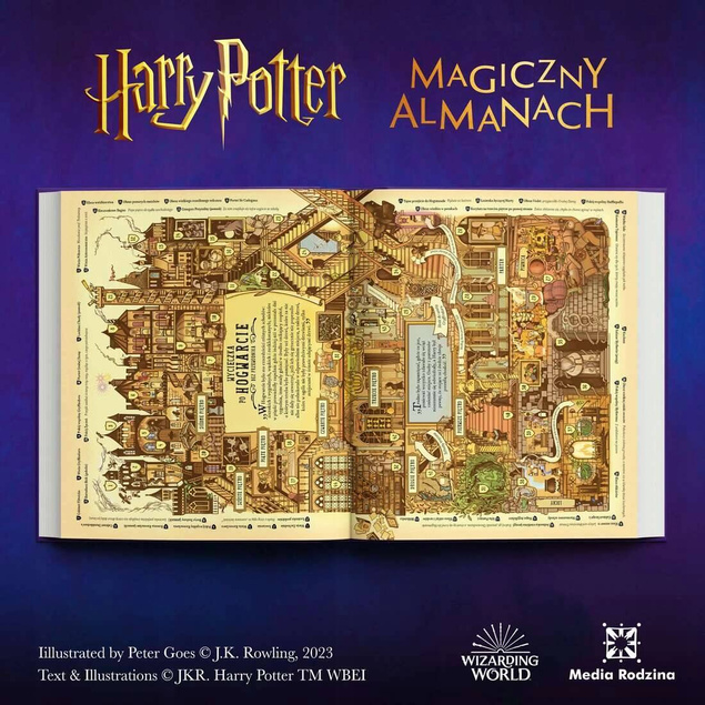 Harry Potter Magiczny Almanach Album Jack Thorne John Tiffany Media Rodzina