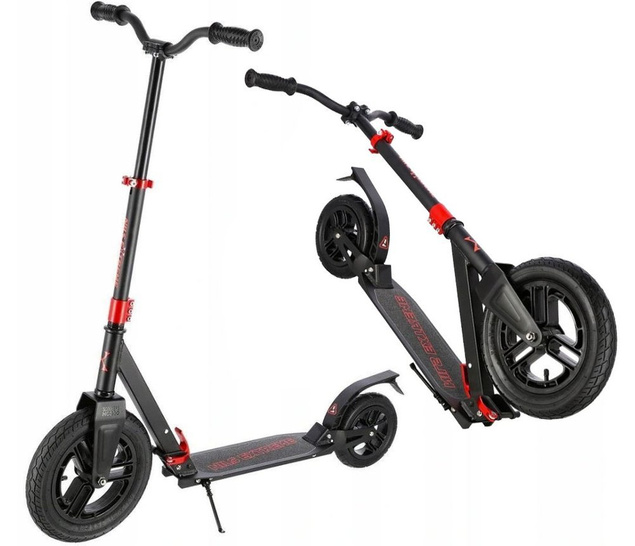 HC300 RED HULAJNOGA Z POMP.KOŁEM NILS EXTREME