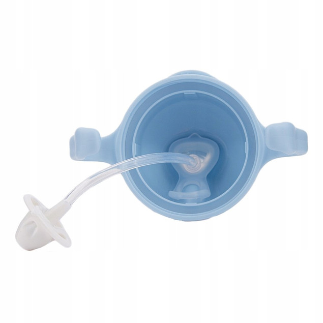 Bidon ze słomką 240 ml niekapek Bubblegum B.BOX