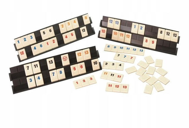 GRA RUMMIKUB STANDARD rodzinna gra liczbowa
