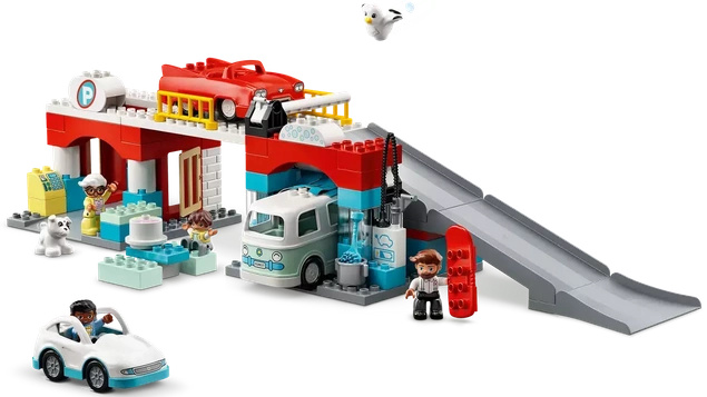 LEGO Duplo Parking i myjnia samochodowa 10948