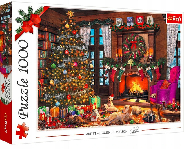 Puzzle 1000 Układanka Święta BOŻE NARODZENIE Gwiazdka 10+ Trefl 10745