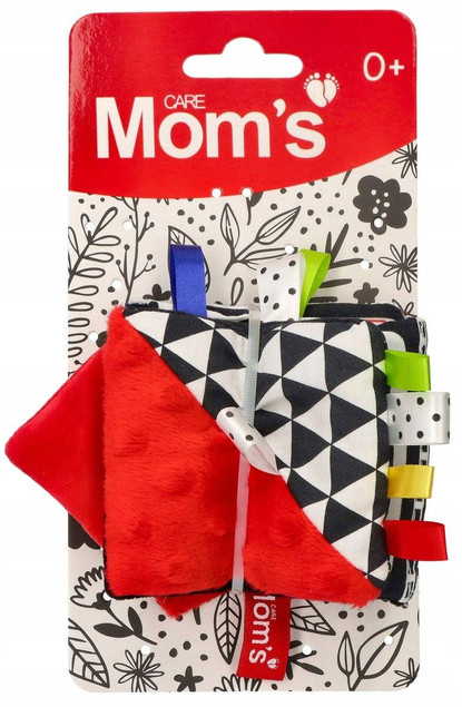 Mała książeczka Sensoryczna Czerwona Mom's Care