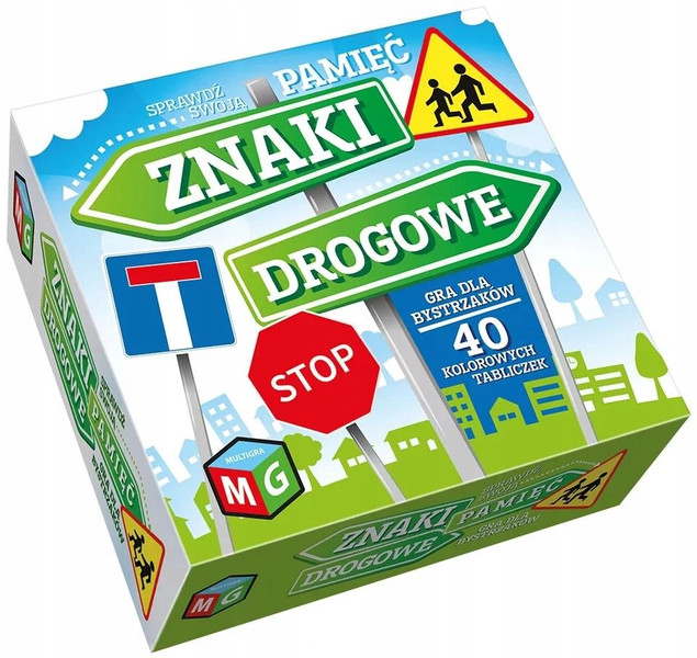 MG Gra edukacyjna Pamięć - Znaki drogowe