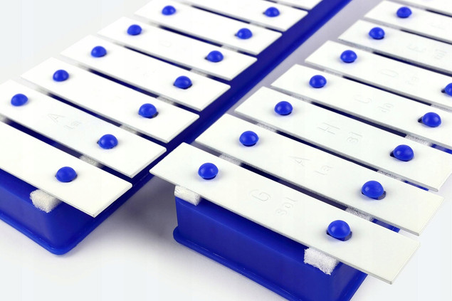 Cymbałki/Dzwonki szkolne 12 tonowe