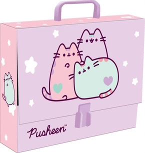 Teczka Szkolna Z Rączką A4 PUSHEEN Kot Kotek St. Majewski