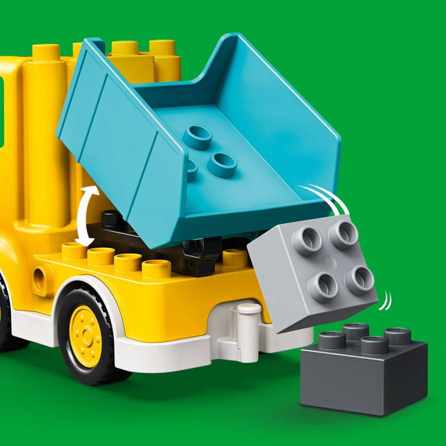 LEGO Duplo Ciężarówka i Koparka Gąsienicowa 20el. 2+ 10931