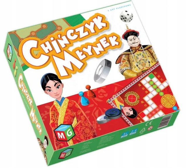 CHINCZYK I MŁYNEK Gra Planszowa 5+ Multigra