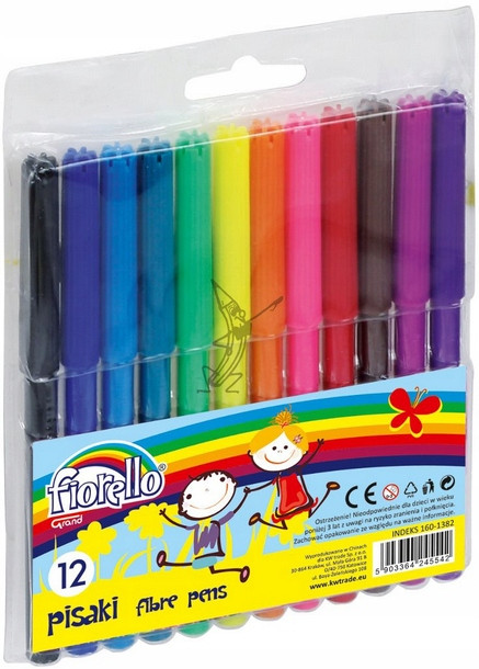 Pisaki 12 kolorów FIORELLO