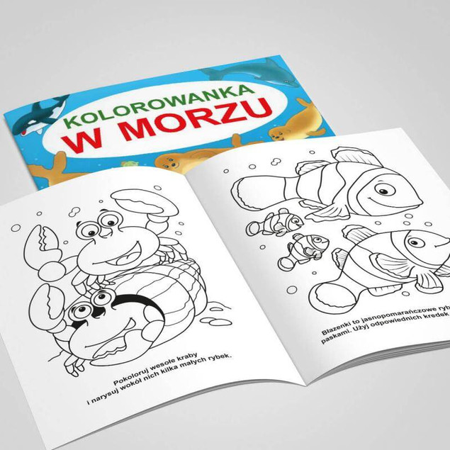Kolorowanka m Morzu | Martel