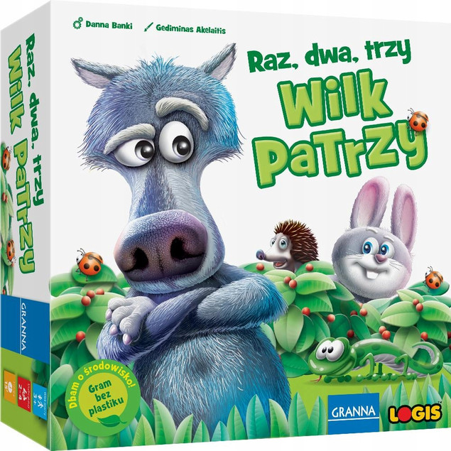 Raz, dwa, trzy... Wilk patrzy! Gra rodzinna 00418 GRANNA