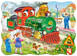 PUZZLE 30 LOKOMOTYWA PIES DOMEK 4+ CASTORLAND