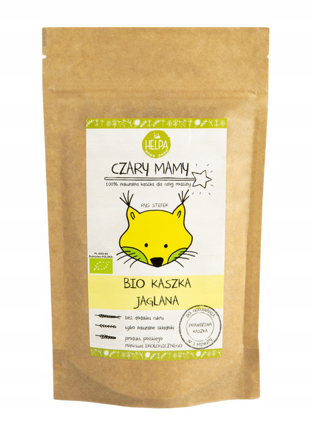 Zestaw Helpa Kaszka BIO Owsiana 200 g i Kaszka BIO Jaglana 200 g