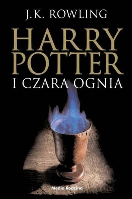 HARRY POTTER I CZARA OGNIA TOM 4 CZARNA EDYCJA TW J.K. ROWLING