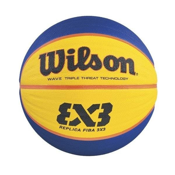 WILSON FIBA 3X3 MINI RUBBER BASKETBALL - Piłka do koszykówki; r. MINI 3