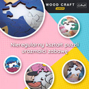 Puzzle DREWNIANE 50 Układanka Koci Domek Gabi Bajkowe Kształty 5+ Trefl