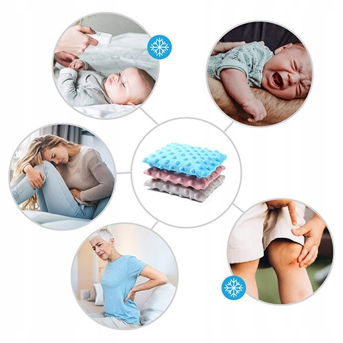 Termofor z PESTEK WIŚNI Na Kolkę Ból BŁĘKITNY BabyOno 796/03