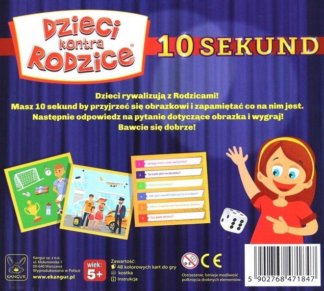 Dzieci kontra rodzice - 10 sekund
