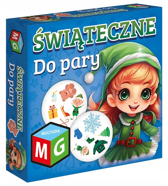 ŚWIĄTECZNE Do Pary Gra Rodzinna Świąteczna 4+Multigra